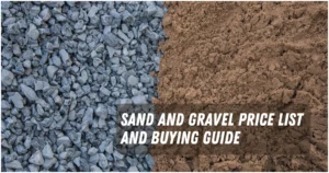 Sand and Gravel Price List in Philippines