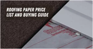 Roofing Paper Price List in Philippines
